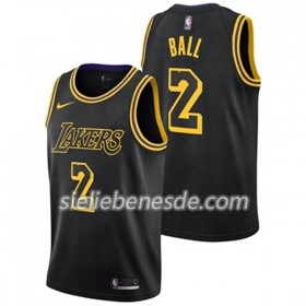 Herren NBA Los Angeles Lakers Trikot Lonzo Ball 2 Nike City Edition Swingman